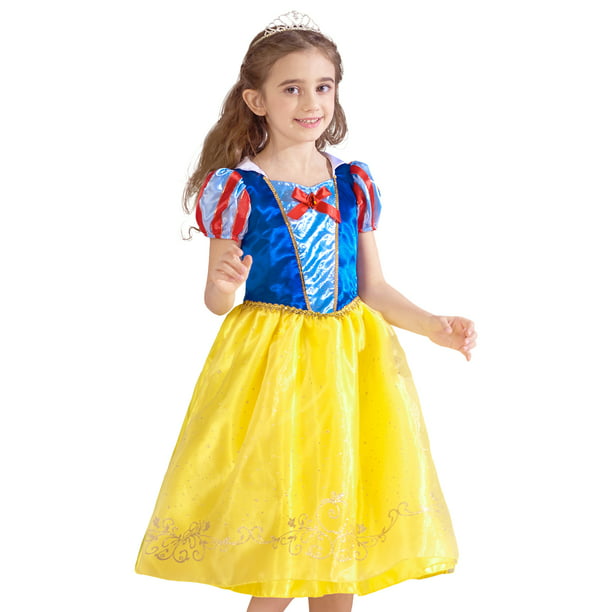 IKALI Girls Princess Dress up Costume Birthday Party Outfit 